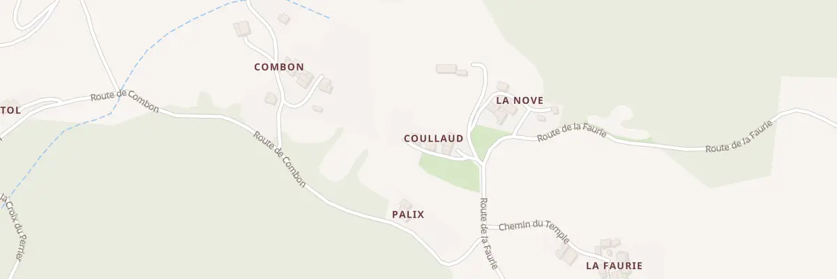 Plan du 79 Rte de la Faurie à Silhac