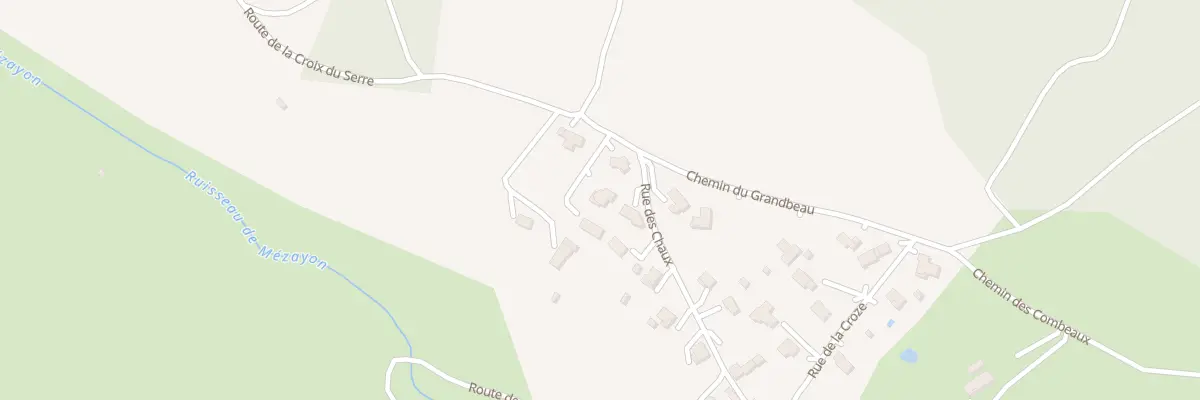 Plan du 35 All des 4 Vents à Saint-Alban-d’Ay