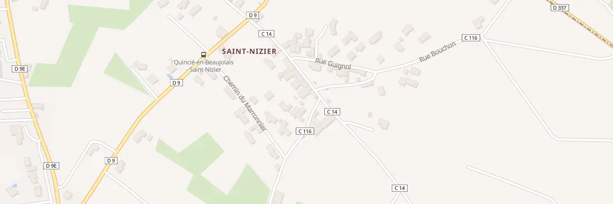 Plan du 158 Rte des Quatre Chemins à Quincié-en-Beaujolais