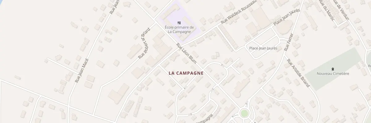 Plan du 185 Rue Léon Blum à Revin