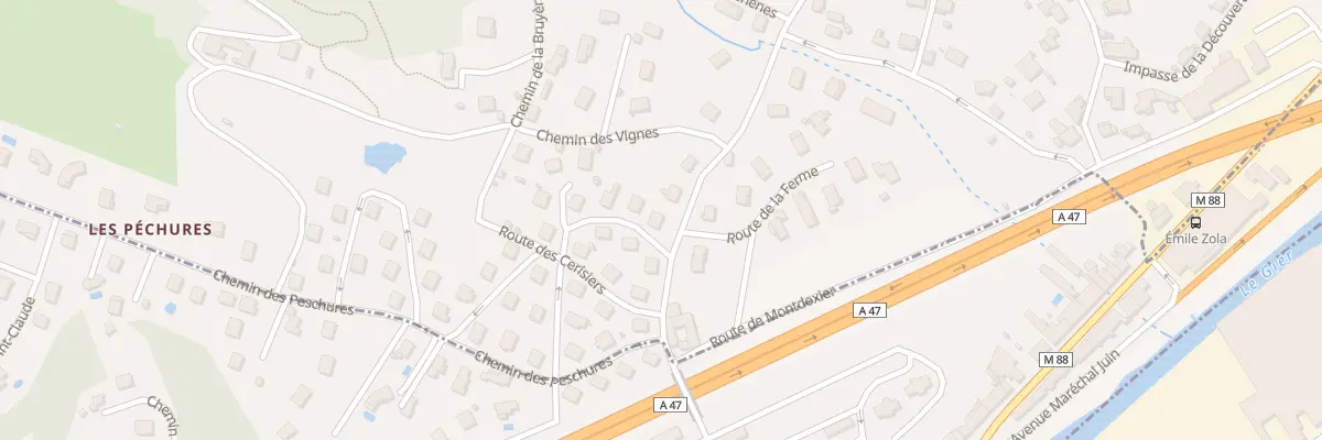 Plan du 2 All des Lilas à Saint-Joseph