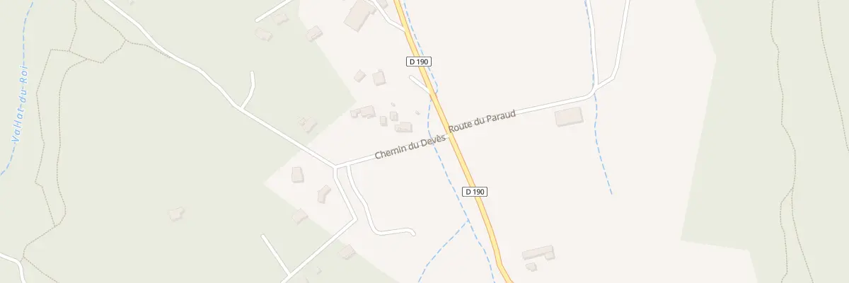 Plan du 5522 Coupillaude à Saint-Montan