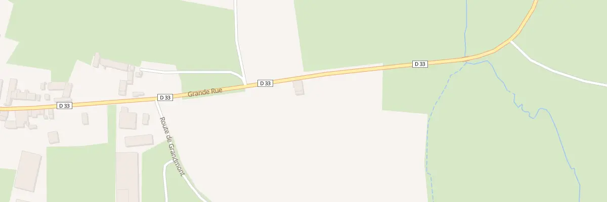 Plan du 1 Rue Grande Rue à Écutigny