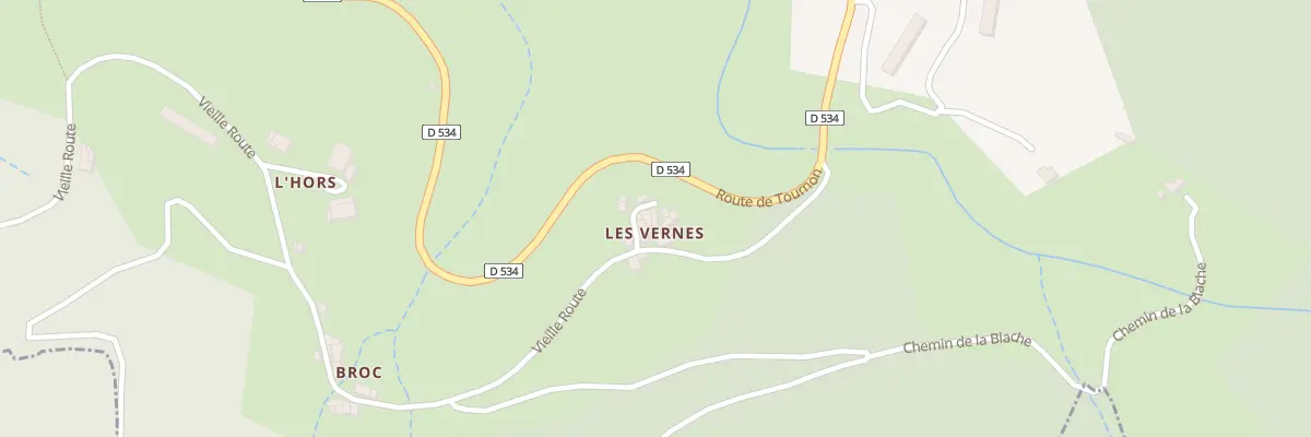 Plan du 30 Che des Vernes au Crestet