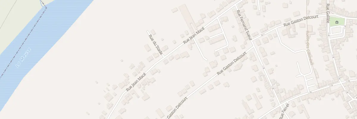 Plan du 465 Rue Jean Macé à Revin