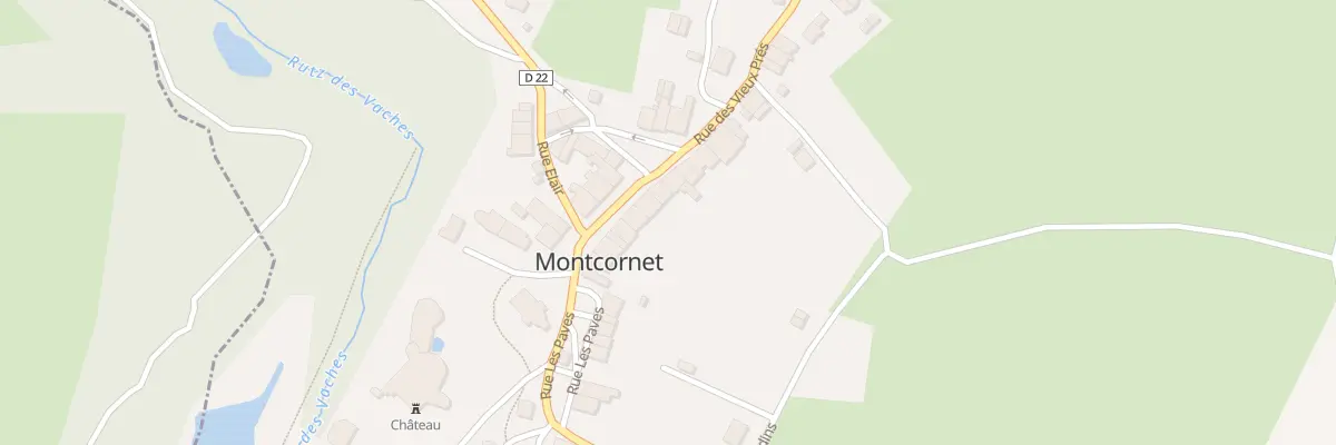 Plan du 14 Rue des Vieux Prés à Montcornet
