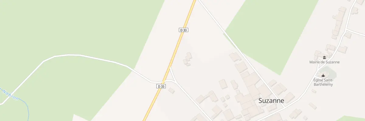 Plan du 24 Rue de la Croix des Arbres à Suzanne