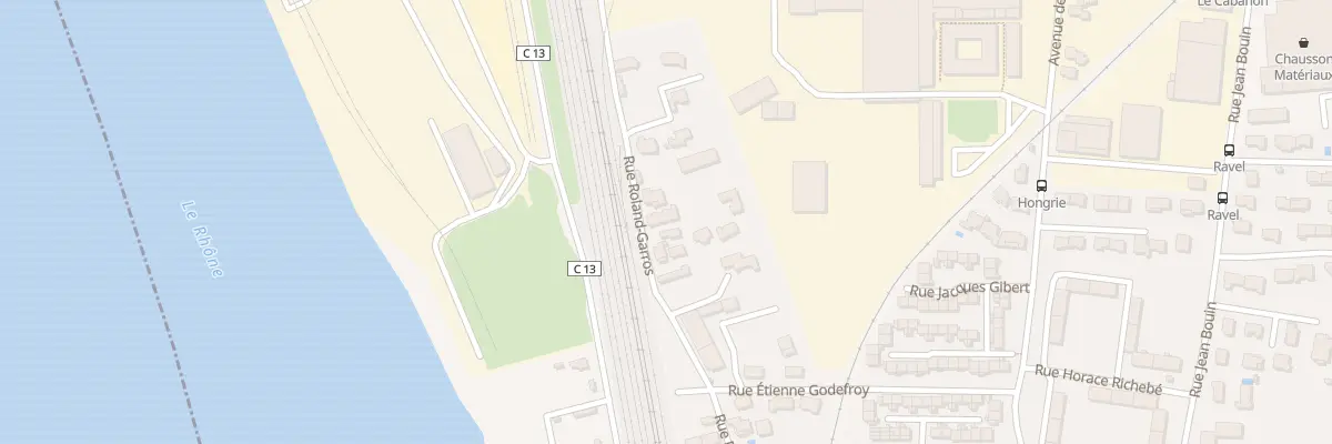 Plan du 36B Rue Roland Garros à Arles