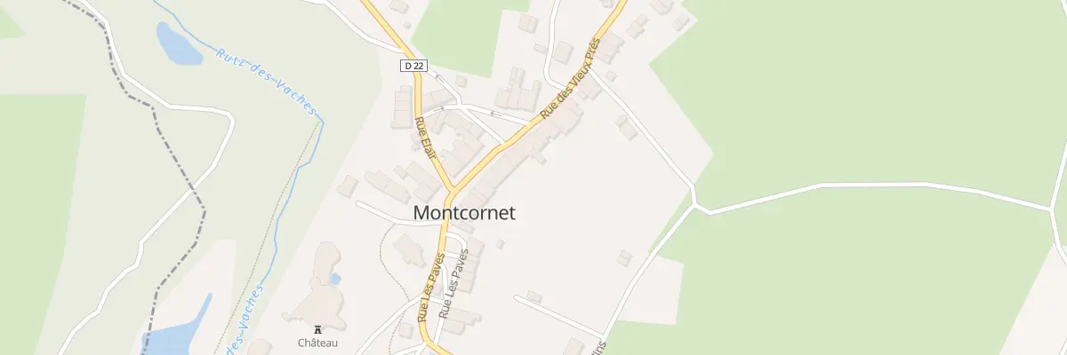 Plan du 16 Rue des Vieux Prés à Montcornet