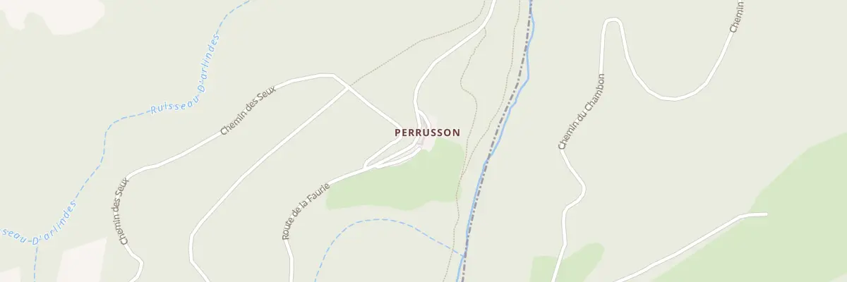 Plan du 5299 Perrusson à Silhac