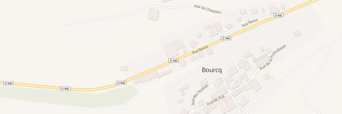Plan du 20 Rue Basse à Bourcq