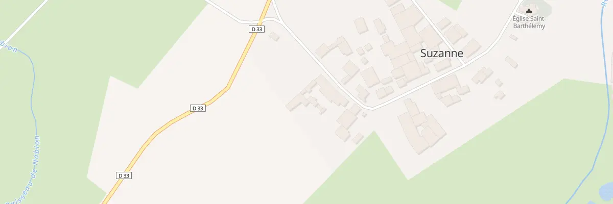 Plan du 5028 Le Village à Suzanne