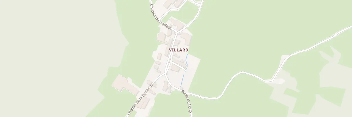 Plan du 5085 Villard à Flagy