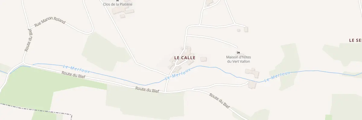 Plan du 23 Imp de la Calle à Theizé