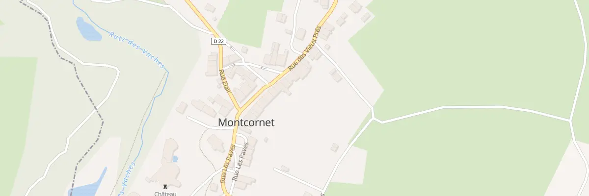 Plan du 18 Rue des Vieux Prés à Montcornet