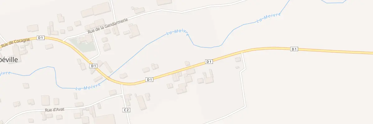 Plan du 50 Rue de Cocagne à Coupéville