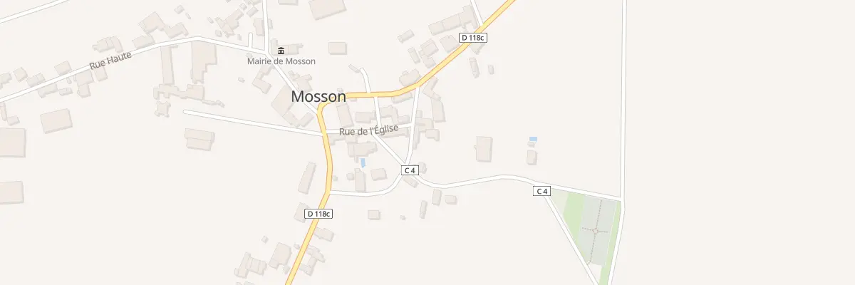 Plan du 4 Rue Derriere l’Eglise à Mosson