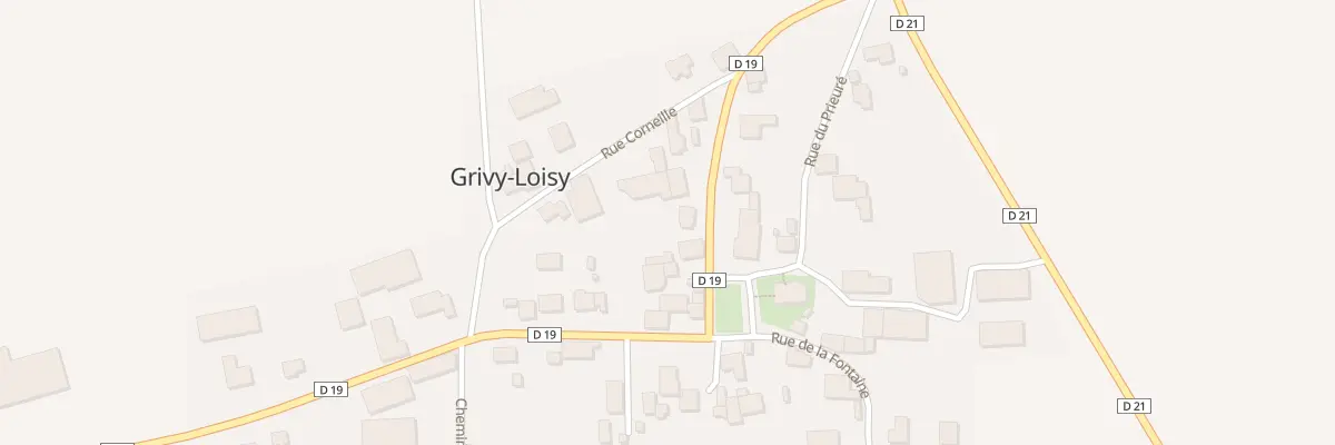 Plan du 5 Rue du Commerce à Grivy-Loisy