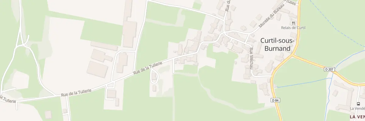 Plan du 5071 Curtil à Curtil-sous-Burnand