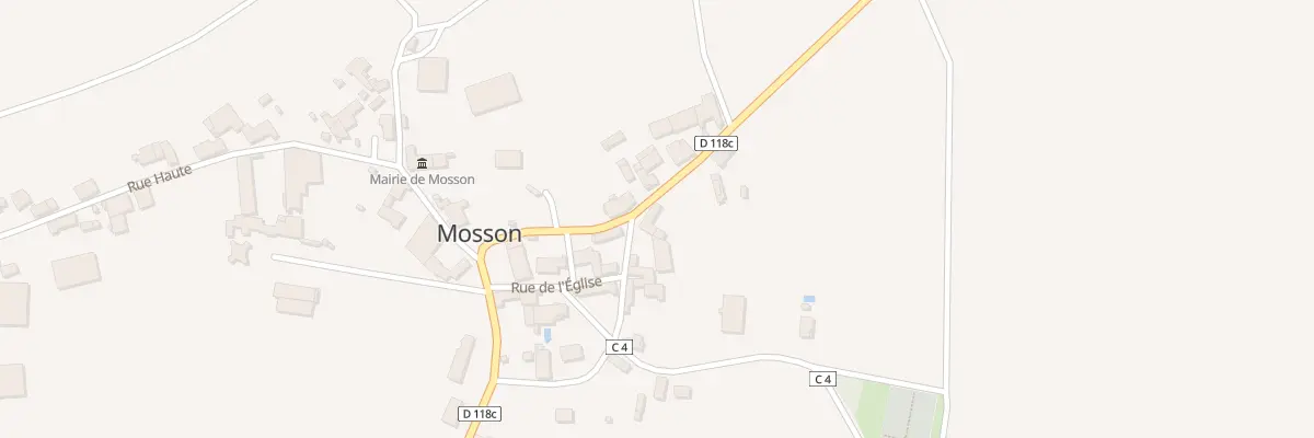 Plan du 2 Rue Basse à Mosson