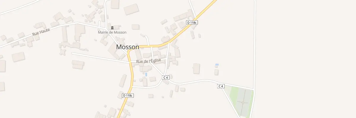 Plan du 6 Rue Derriere l’Eglise à Mosson