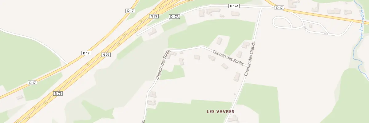 Plan du 5154F Champ Germain à Sainte-Cécile