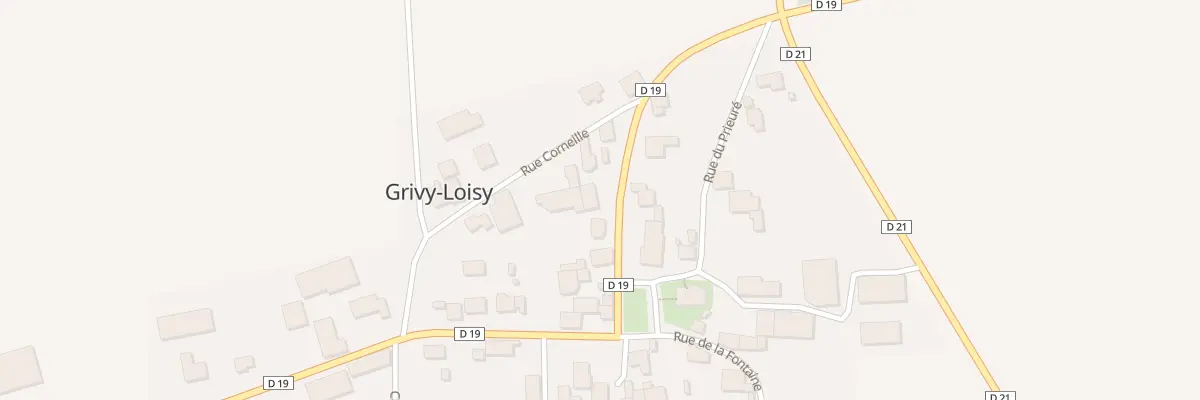 Plan du 7 Rue du Commerce à Grivy-Loisy