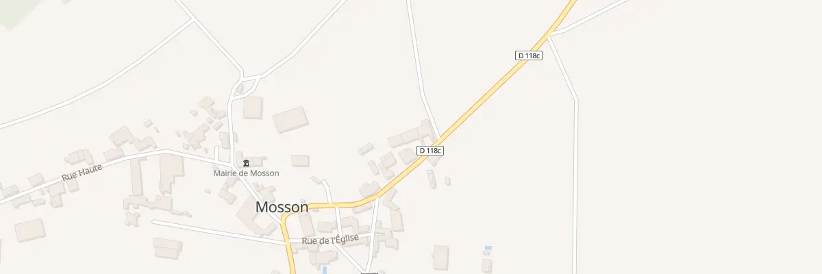 Plan du 7 Rue Basse à Mosson