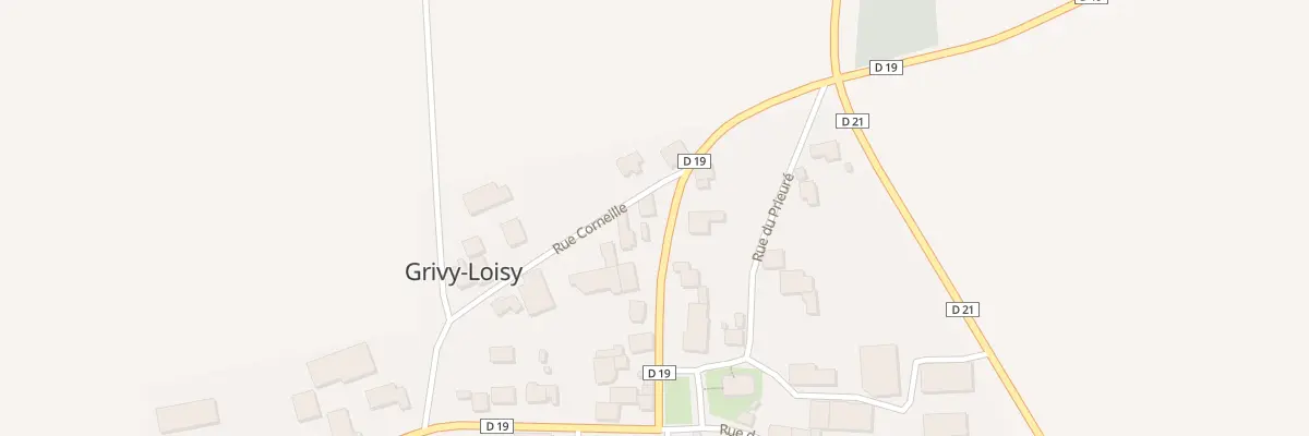 Plan du 15 Rue du Commerce à Grivy-Loisy