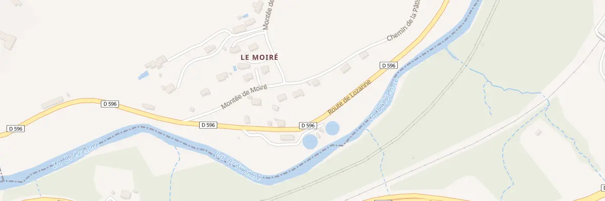 Plan du 535 Che de la Pâtissière à Saint-Germain-Nuelles