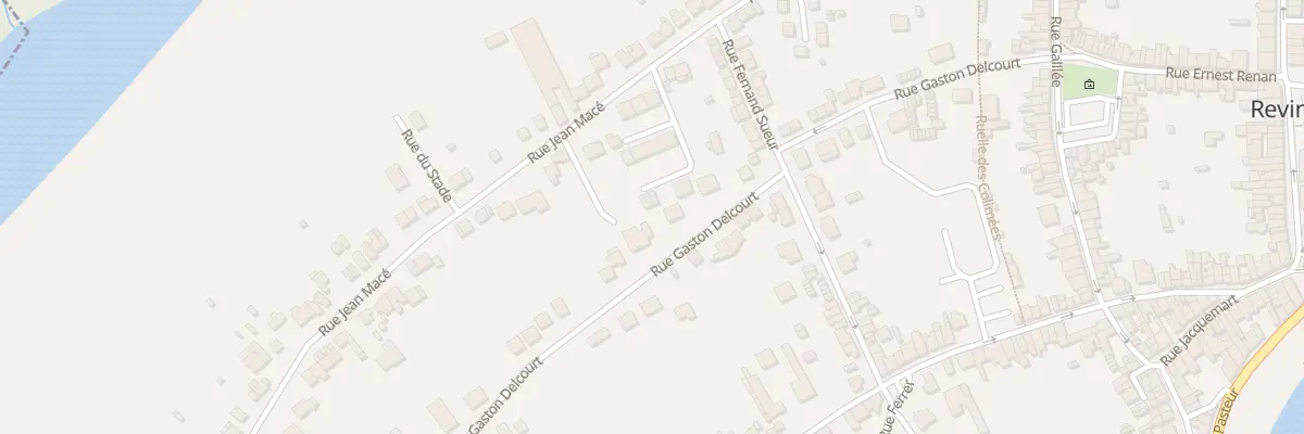 Plan du 310 Rue Gaston Delcourt à Revin