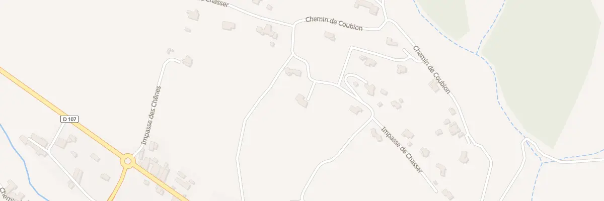 Plan du 735 Rte de Chasser à Saint-Thomé