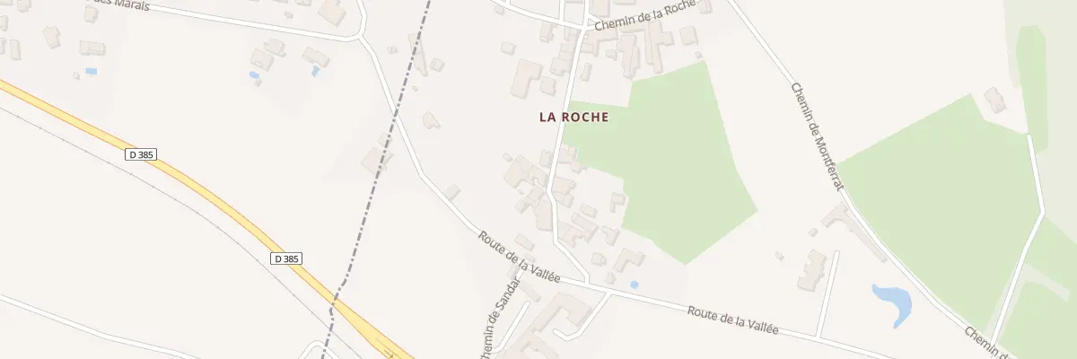 Plan du 103 Mte de la Roche à Châtillon