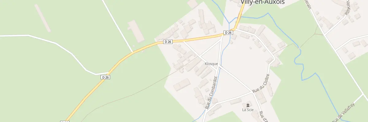 Plan du 5328 Pl du Patis à Villy-en-Auxois