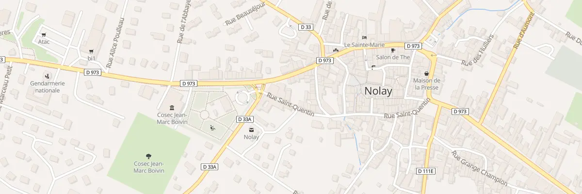 Plan du 32 Rue Saint-quentin à Nolay