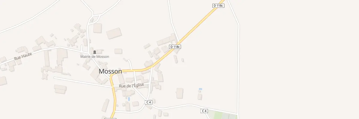 Plan du 6 Rue Basse à Mosson