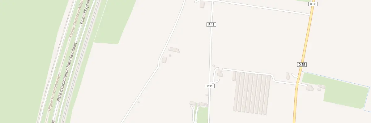 Plan du 607 Cr 11 de la Chaussee à Arles