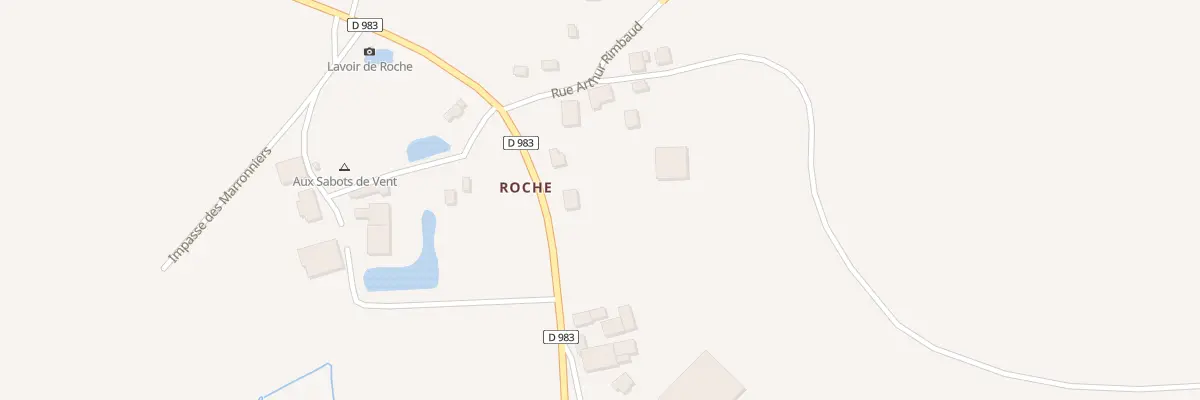 Plan du 6 Rue des Lavoirs à Chuffilly-Roche