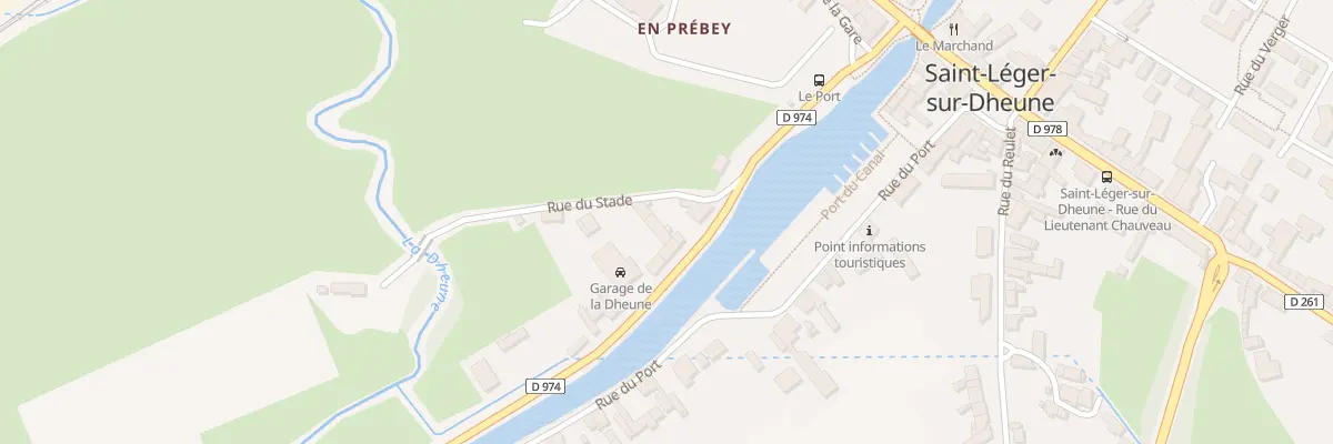 Plan du 14 Rte de St Berain à Saint-Léger-sur-Dheune