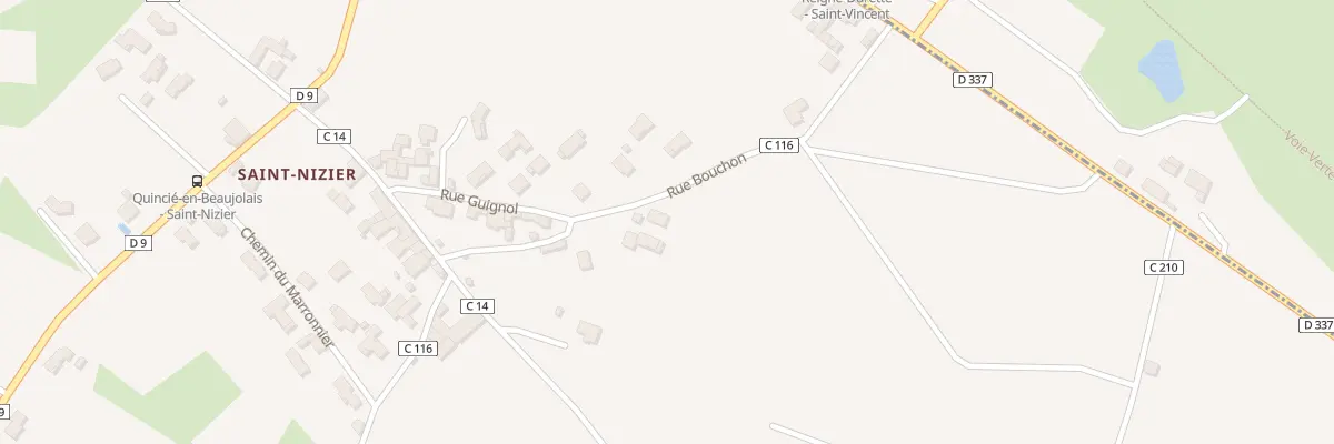 Plan du 148 Rue Bouchon à Quincié-en-Beaujolais
