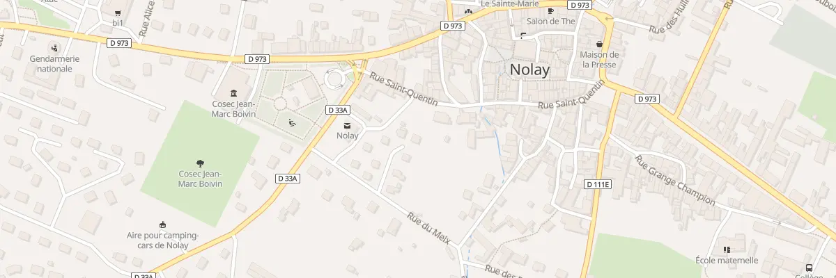 Plan du 5 Rue du 8 Mai 1945 à Nolay
