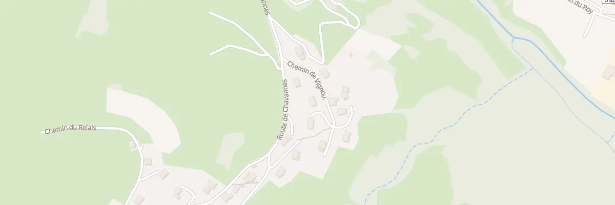 Plan du 92 Che du Vignou à Saint-Marcel-lès-Annonay