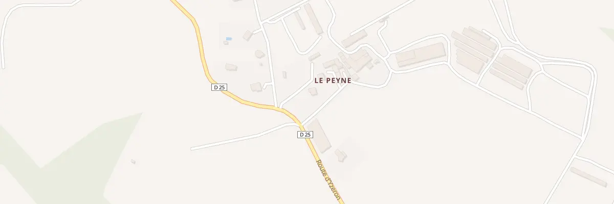 Plan du 30 Le Peyne à Thurins