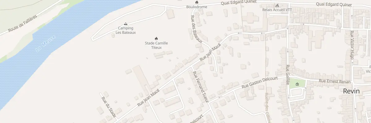 Plan du 256B Rue Jean Macé à Revin