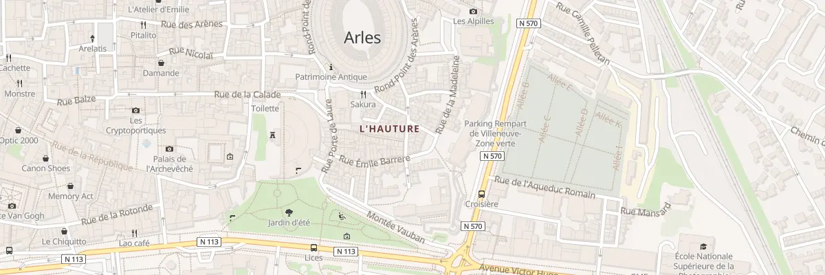 Plan du 35 Rue du Grand Couvent à Arles