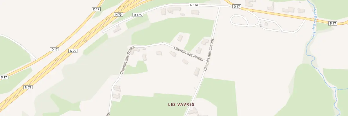 Plan du 5147 La Valouze à Sainte-Cécile