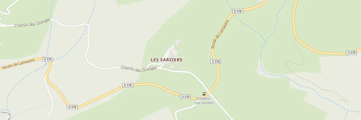 Plan du 130 Che des Granges à Arlebosc