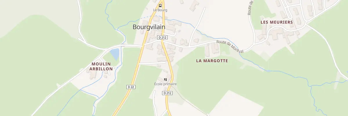 Plan du 5066 Le Bourg à Bourgvilain