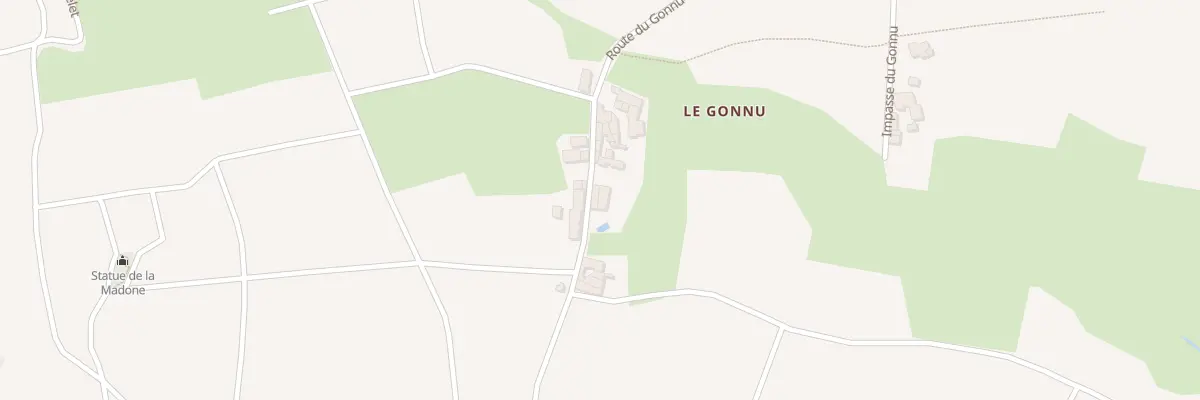 Plan du 351 Rte du Gonnu à Blacé