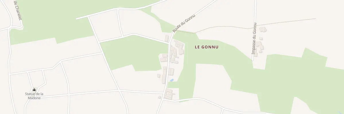 Plan du 333 Rte du Gonnu à Blacé